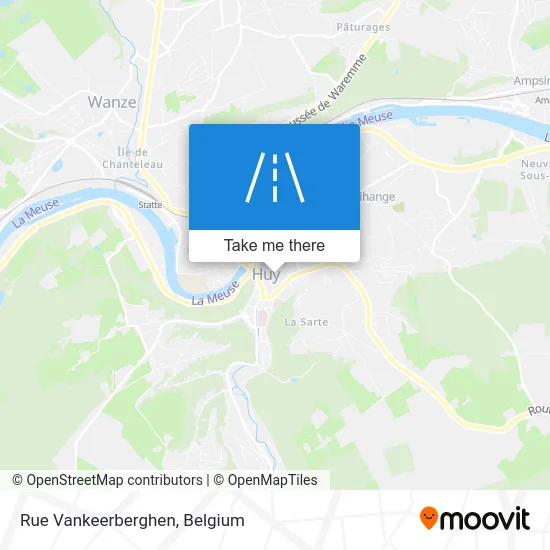 Vankeerberghen Street map