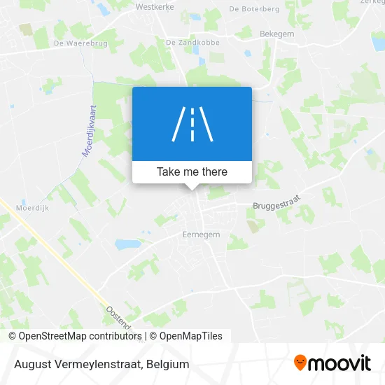 August Vermeylenstraat map