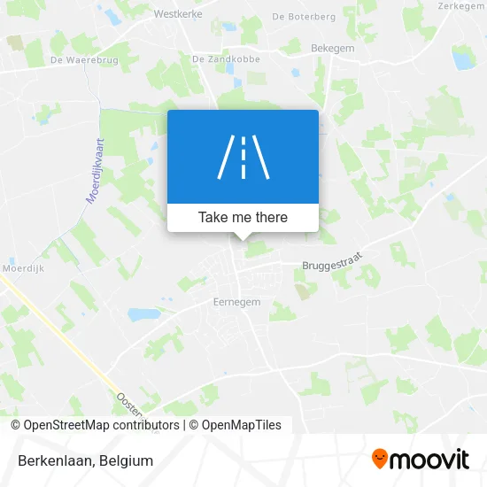 Berkenlaan map