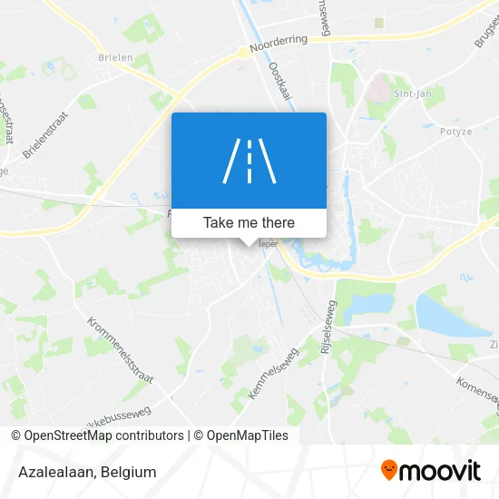 Azalealaan map