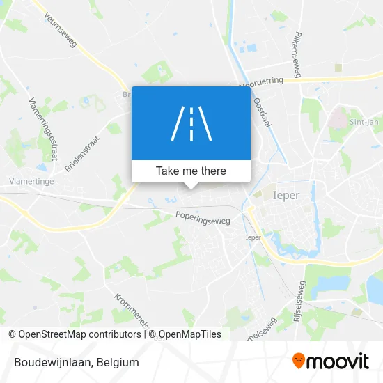 Boudewijnlaan map