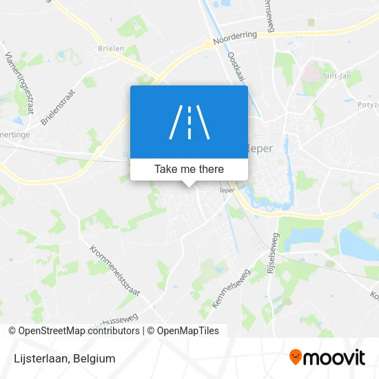 Lijsterlaan map