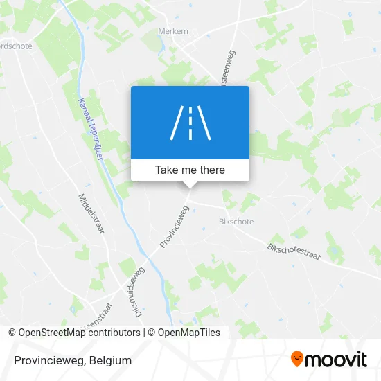 Provincieweg map