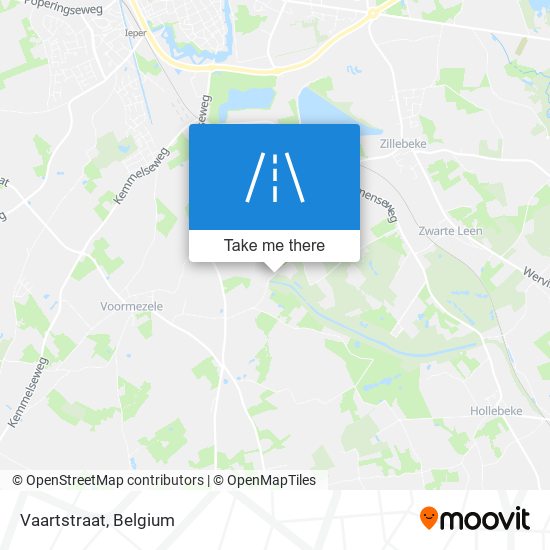 Vaartstraat map