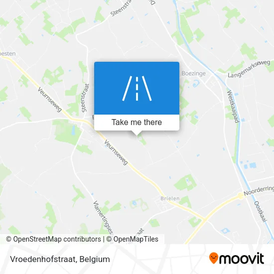 Vroedenhofstraat map