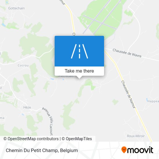 Chemin Du Petit Champ plan