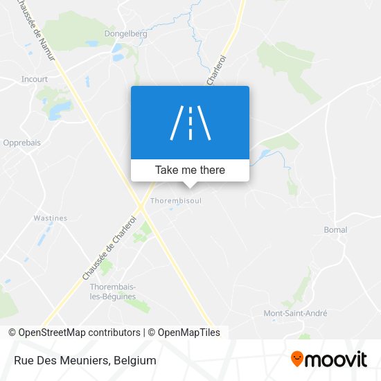 Rue Des Meuniers plan