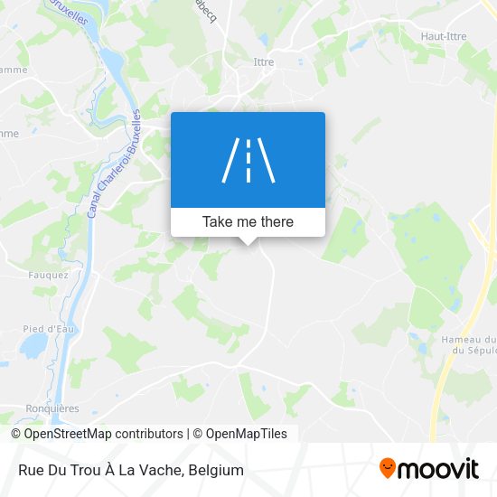 Rue Du Trou À La Vache plan