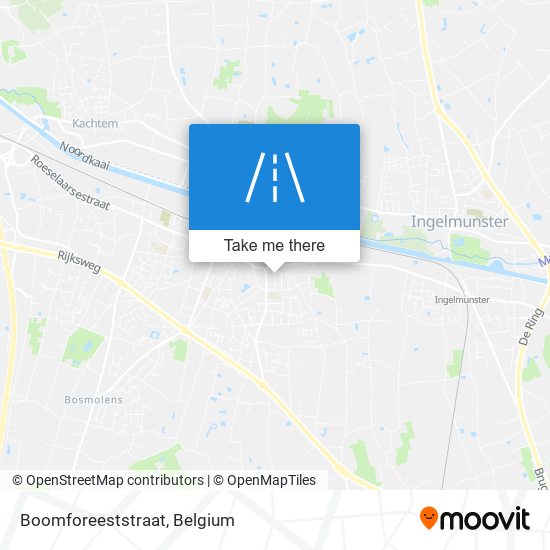 Boomforeeststraat map