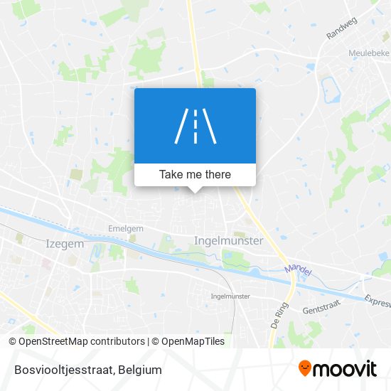 Bosviooltjesstraat map