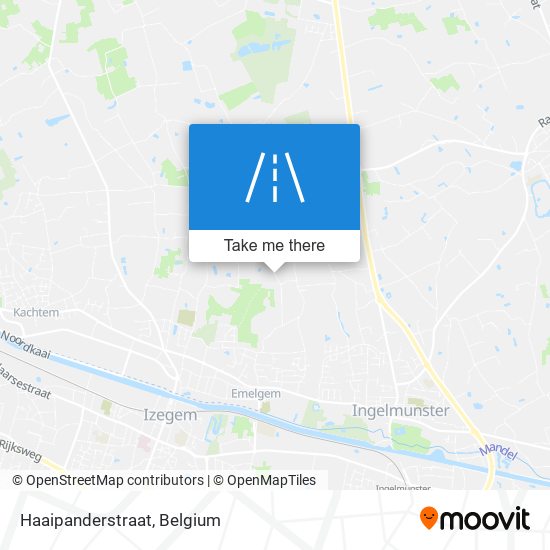 Haaipanderstraat map