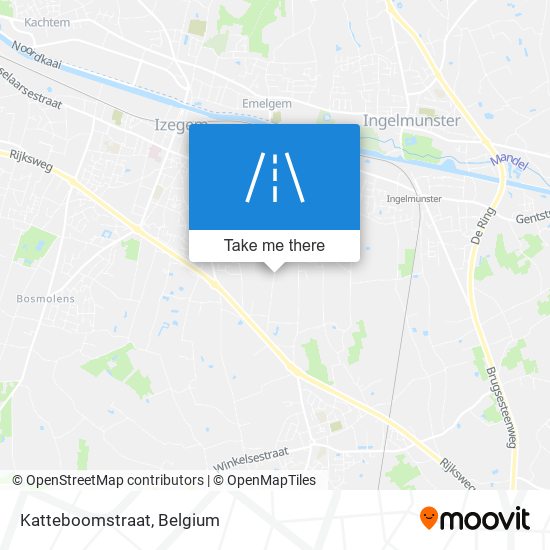 Katteboomstraat map