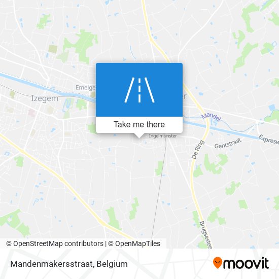 Mandenmakersstraat map