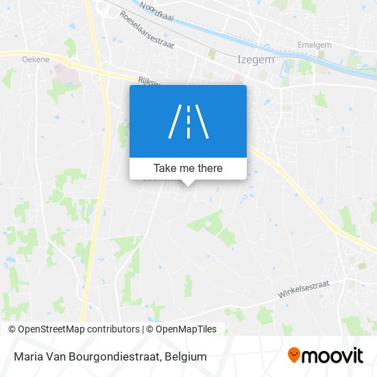 Maria Van Bourgondiestraat map