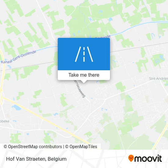 Hof Van Straeten map