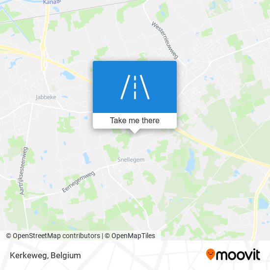 Kerkeweg map