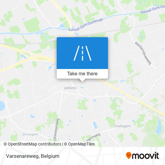 Varsenareweg map