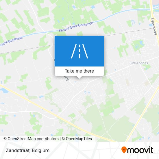 Zandstraat map