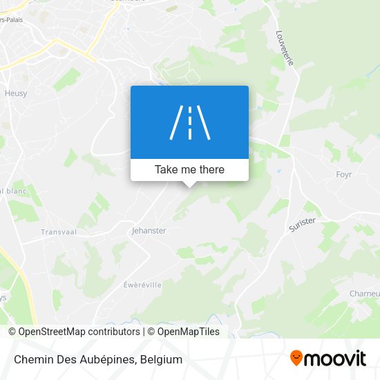 Chemin Des Aubépines map