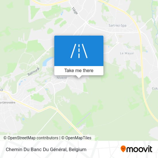 Chemin Du Banc Du Général plan