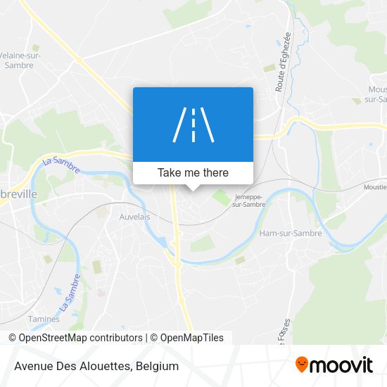 Avenue Des Alouettes plan
