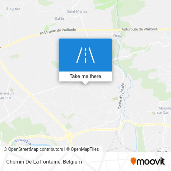 Chemin De La Fontaine plan