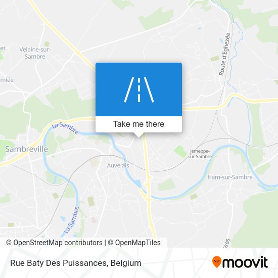 Rue Baty Des Puissances map