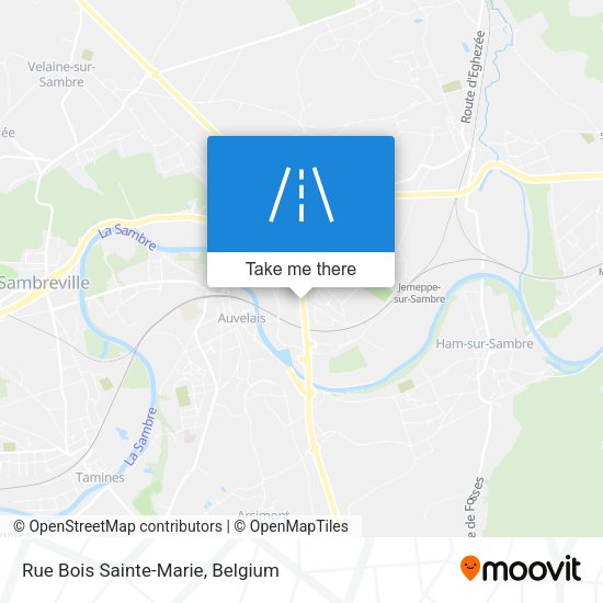 Rue Bois Sainte-Marie map