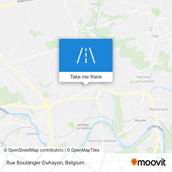 Rue Boulanger-Duhayon plan