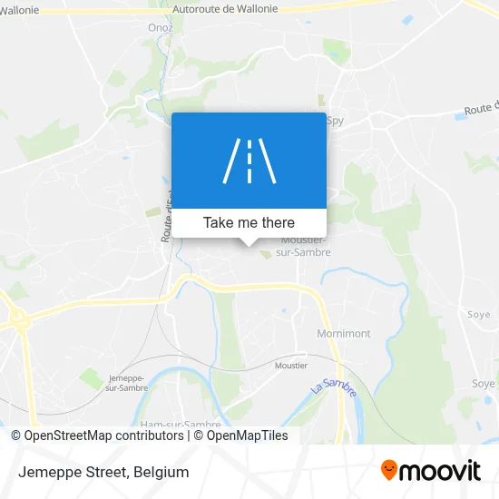 Jemeppe Street map