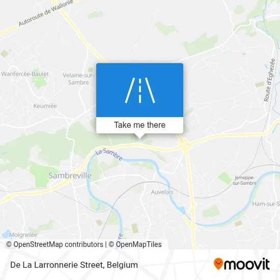 De La Larronnerie Street map