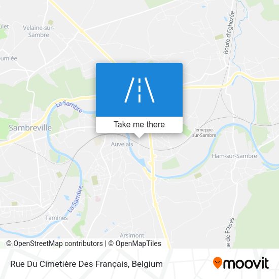 Rue Du Cimetière Des Français plan