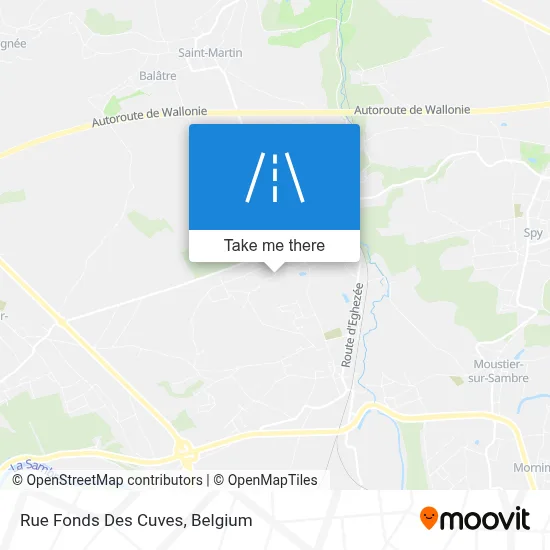 Rue Fonds Des Cuves map