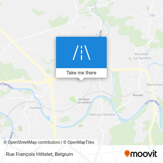 Rue François Hittelet plan