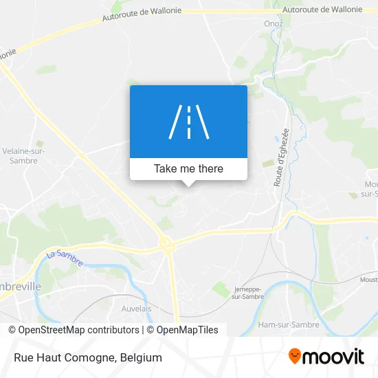 Haut Comogne Street map