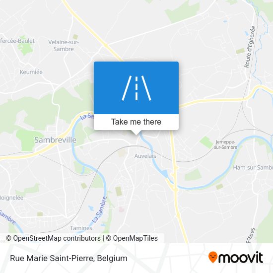 Rue Marie Saint-Pierre plan