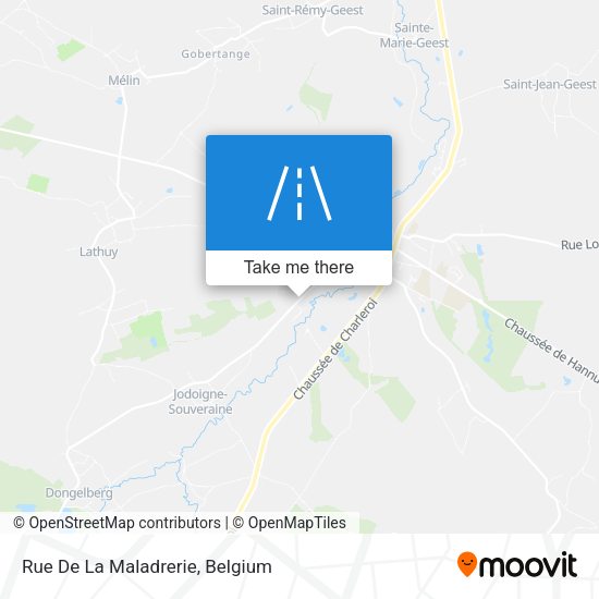 Rue De La Maladrerie plan