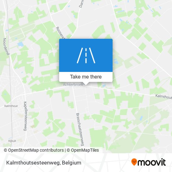 Kalmthoutsesteenweg map