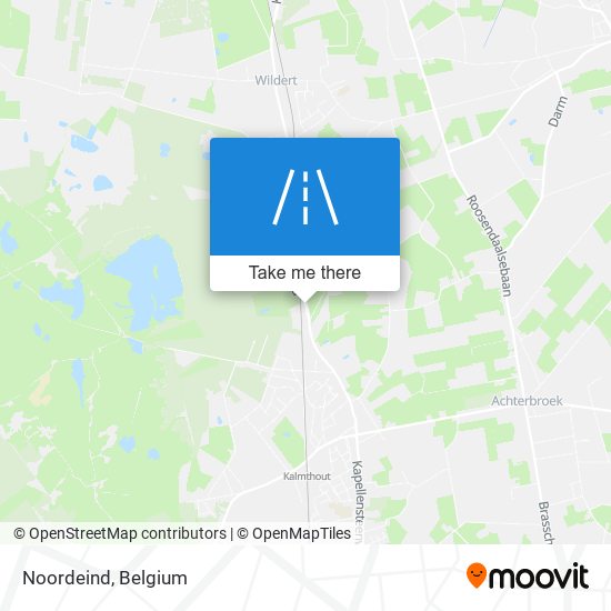 Noordeind map