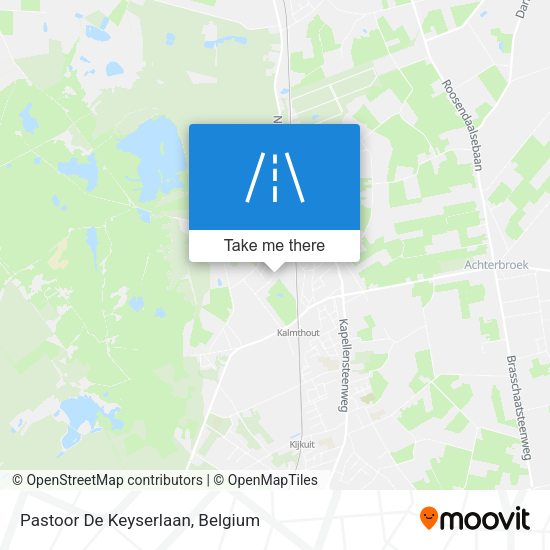 Pastoor De Keyserlaan plan