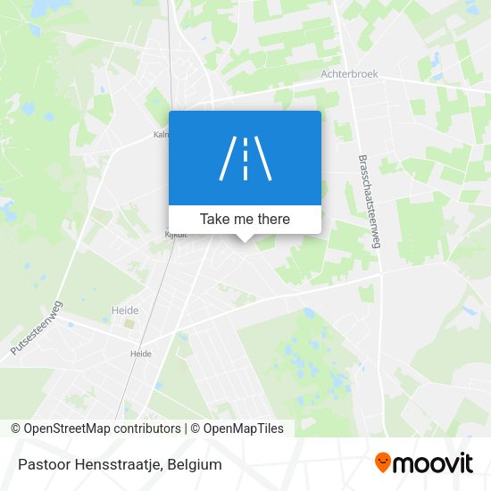Pastoor Hensstraatje plan