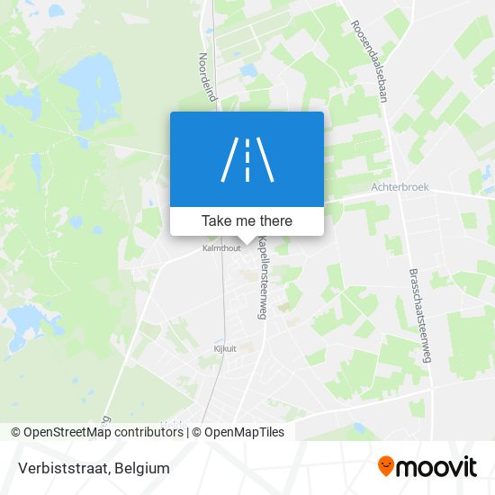 Verbiststraat map