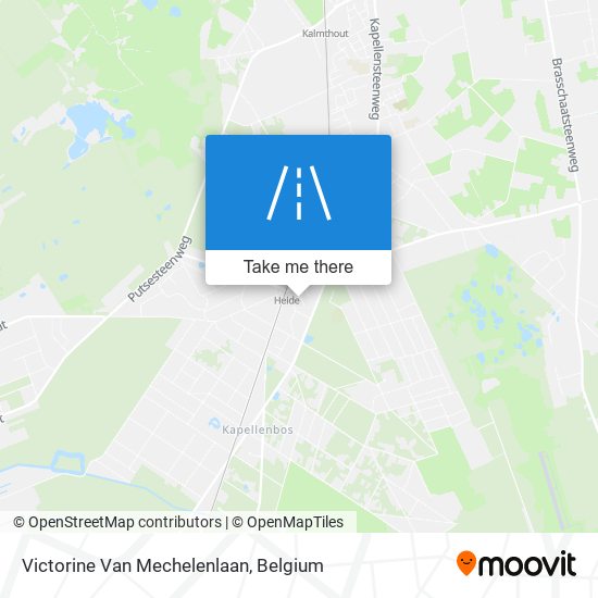 Victorine Van Mechelenlaan map