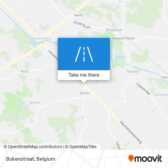 Bukenstraat map