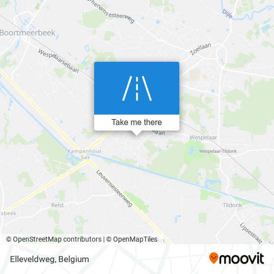 Elleveldweg map