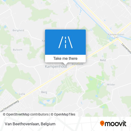 Van Beethovenlaan plan