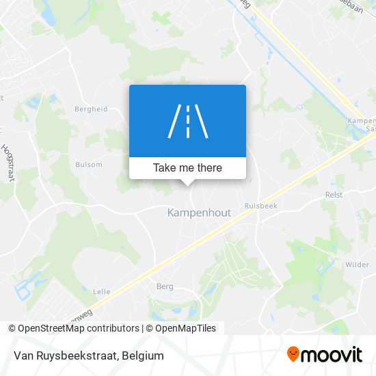 Van Ruysbeekstraat plan