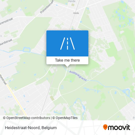 Heidestraat-Noord map