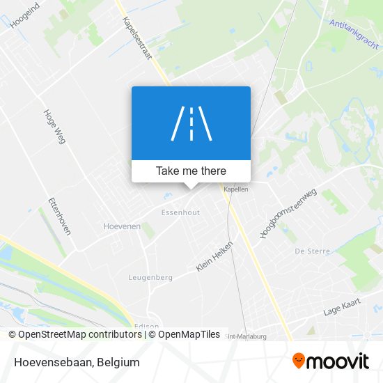 Hoevensebaan map