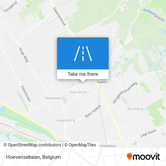 Hoevensebaan map